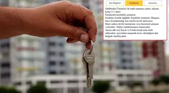 Skandal kiralık ilana tepki yağdı, bakanlık harekete geçti