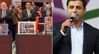 DEM Partililer bakanlığın Demirtaş hamlesini protesto etti