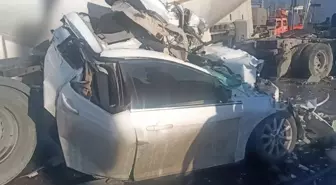 Bu araçtan burnu bile kanamadan çıktı