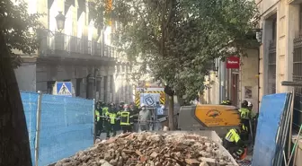 Madrid'de inşaat halindeki binanın çöktü: 4 ölü, 3 yaralı