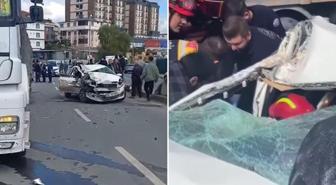 Bir aileyi paramparça eden kaza! Anne hayatını kaybetti, baba ve çocuk yaralı