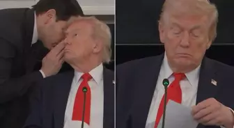 Gazze toplantısını bitiren not! Trump apar topar masadan kalktı