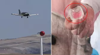Havadan bırakılan kuduz aşıları ilçeyi paniğe sürükledi