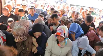 50 TL izdihamı! Birbirlerini ezdiler