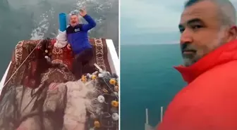 İşte alabora olan teknede can veren balıkçıların son görüntüleri