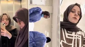Cenaze yıkarken video çeken genç kıza tepki yağıyor