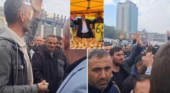 Çorum'da gerginlik tırmanıyor! Oylama yapan pazarcılar, belediye başkanını protesto etti
