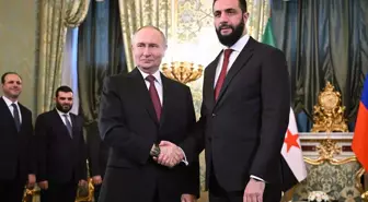Şara Moskova'da! Rusya lideri Putin ile bir araya geldi
