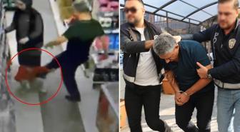 Markette oğlunu tekmeleyen babanın ifadesi ortaya çıktı