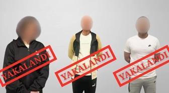 Kırmızı bültenle aranan üç şüpheli Türkiye'ye iade edildi