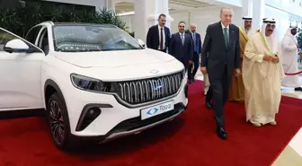 Cumhurbaşkanı Erdoğan'dan Kuveyt Emiri es Sabah'a Togg hediyesi