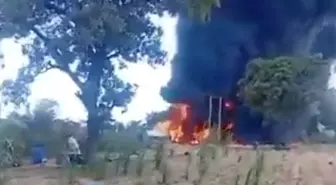 Yakıt tankeri devrildi, yağmalama sırasında patlama oldu: 35 ölü, 46 yaralı