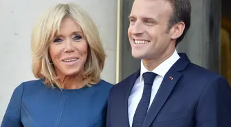 Macron'un eşi için yazılan ifade olay! Üstelik devletin resmi sitesinde