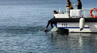 Erdek'te denizde erkek cesedi bulundu