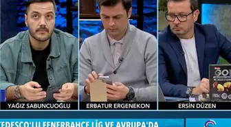 Spor yorumcuları, Balıkesir'deki depreme canlı yayında yakalandı