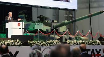 Altay Tankı envantere girdi! Cumhurbaşkanı Erdoğan: Her ay 8 Altay tankı üretilecek