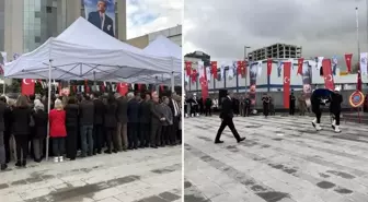 Bayrampaşa'da AK Partili başkanvekiline 29 Ekim töreninde protesto