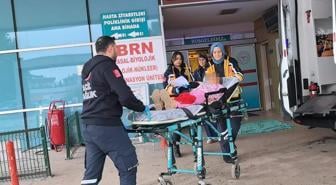 Bursa'da demir kapının altında kalan 9 yaşındaki çocuk ağır yaralandı