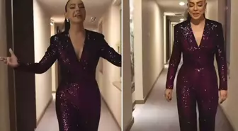 Ebru Gündeş'in sahne öncesi provası olay oldu: Bu nasıl bir ses ya!