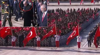 Anıtkabir'de 'Her yer Tayyip, her yer Erdoğan' sloganları atıldı