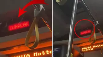 İtalya'daki otobüste gördüğü yazı şaşkına çevirdi: Kafayı yedim galiba