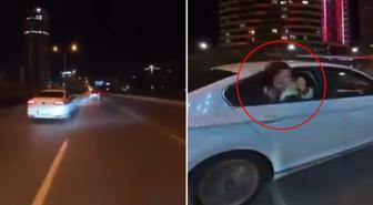 Seyir halindeki araçtan 'İmdat' diye bağıran kız çocuğu ekipleri harekete geçirdi