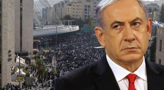 İsrail'de on binlerce Haredi sokaklara döküldü: Zorunlu askerliği istemiyoruz