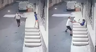 Çocuğa şiddet kamerada! Görüntüleri izleyen aile emniyete koştu