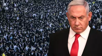 İsrail'de on binlerce Ultra Ortodoks Yahudi, zorunlu askerlik karşıtı gösteri düzenledi