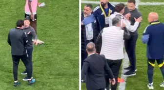 Beşiktaş-Fenerbahçe derbisinde maçın sonuna damga vuran tartışma