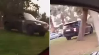 Yoğun trafikten kurtulmak için yaptığına bakın