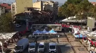 O şehrimizde kuşlar bir anda havalanıp kaçtı! Kameralar anbean kaydetti