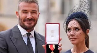 David Beckham'a şövalye ünvanı verildi