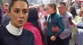 Meksika Devlet Başkanı Sheinbaum canlı yayında tacize uğradı