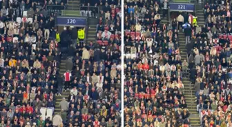 Galatasaray'ın sahada yaptıklarını gören taraftarlar çıldırdı