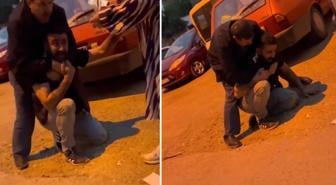 Ev sahibine yakalanan hırsız böyle yalvardı