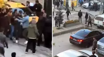 Kavga değil meydan savaşı! O anlar kameralarda