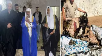 Yüzlerce kişi sabaha kadar dualar edip zikir çekti, sönmeyen ateş söndü