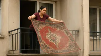 Komşusunun balkonuna halı silkeleyen sanığa hapis cezası