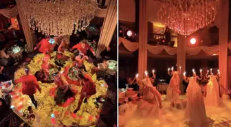 Mimar Sinan'ın kemiklerini sızlatacak görüntüler: Göbek taşında dansöz, hamam tasında yemek