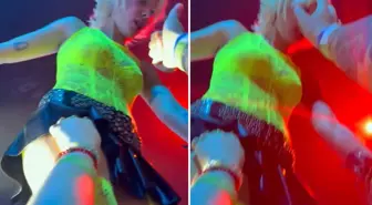 Ünlü şarkıcı Halsey'e konserinde taciz şoku