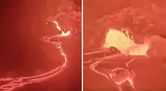 Dünyanın en aktif yanardağı harekete geçti