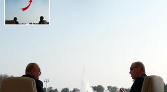 Karabağ Zaferi'nin yıl dönümünde tarihi görüntüler! Erdoğan ve Aliyev'i Türk F-16'larını böyle izledi