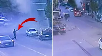 Kocaeli'de 6 kişiye mezar olan tesisteki yangının ilk anları kamerada