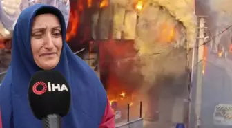 6 kişinin hayatını kaybettiği yangından sağ kurtulan kadın, dehşet anlarını anlattı
