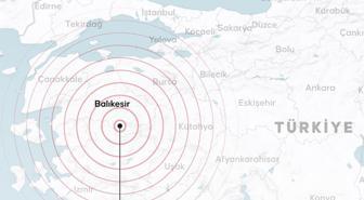 Balıkesir'de 4.9 büyüklüğünde bir deprem daha