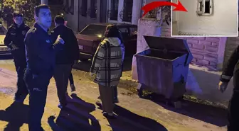 Apartmanın havalandırma boşluğuna atılan bebek hastaneye kaldırıldı