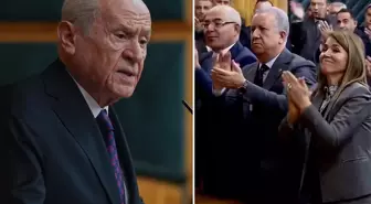 Bahçeli'nin Müsavat Dervişoğlu için sarf ettiği sözler ayakta alkışlandı