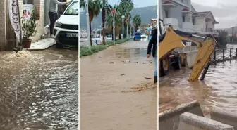 Ege'nin incisini sel aldı! Sokaklar göle döndü, ev ve iş yerlerini su bastı