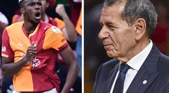 Dursun Özbek'ten ''Osimhen'in bonservisi 150 milyon euro mu?'' sorusuna cevap